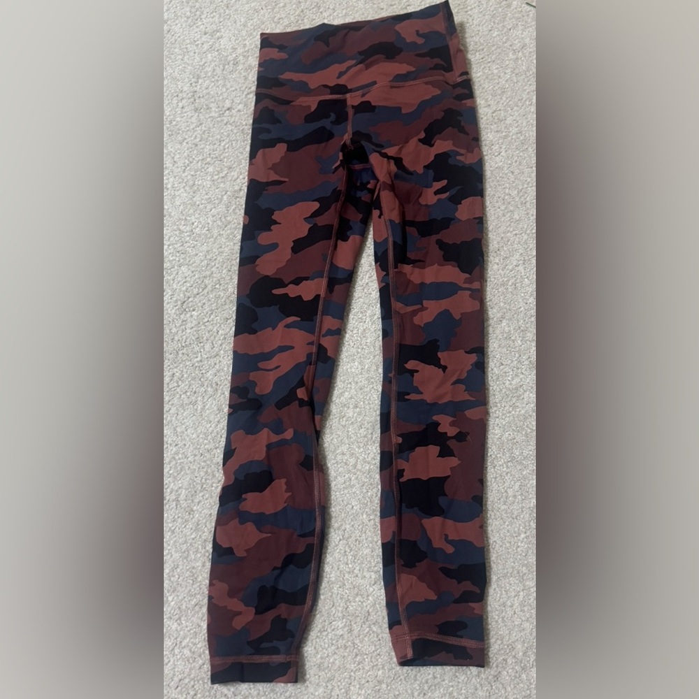 lululemon athletica Kids Brown and Black Leggings